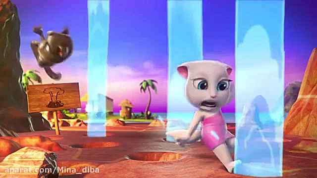 کارتون تام گربه سخنگو  شکست یو...