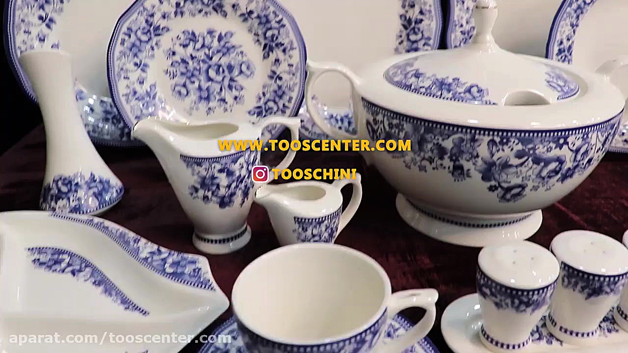 سرویس چینی قالب رُمانس kr107