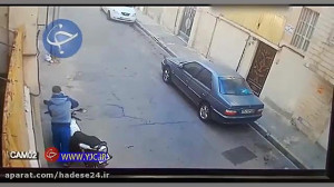 سرقت موتورسیکلت در روز روشن در...