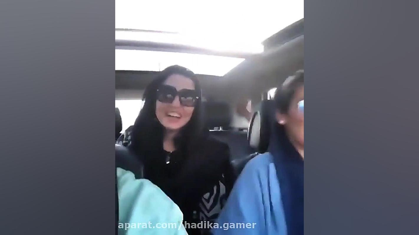 دور دور نرگس محمدی و خواهرش سا...