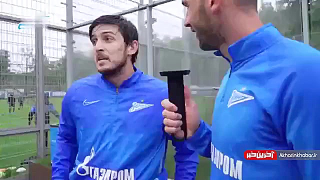 مصاحبه طنز آمیز بازیکن چلسی با...