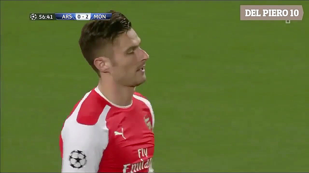 آرسنال 3 موناکو 3  حذف تلخ توپ...