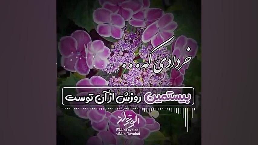 کلیپ تبریک تولد ۲۰ خرداد | کلی...