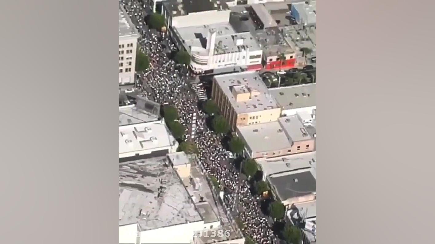 قیام بی‌نظیر مردم آمریکا علیه...