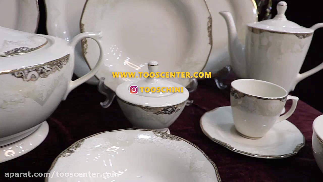 سرویس چینی قالب رُمانس kr101