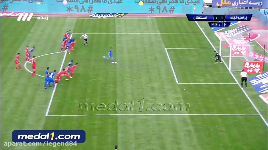 خلاصه بازی پرسپولیس استقلال (د...