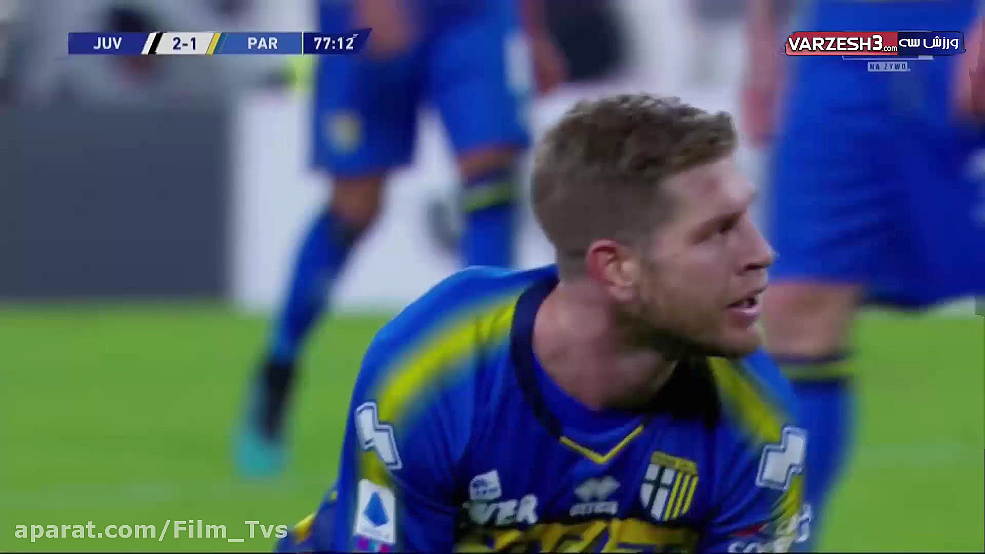 خلاصه بازی یوونتوس 2  پارما 1...