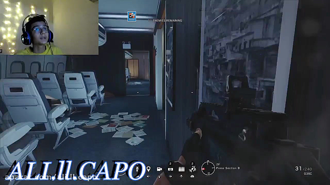 گیم پلی رینبو سیکس RAINBOWSIX