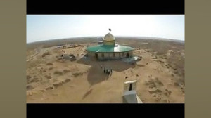 فیلم برداری هوایی از یادمان شه...