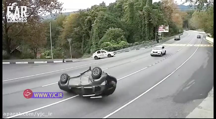 تصادف مرگبار دو خودروی شاسی بل...