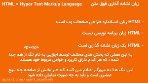 آموزش html | قسمت سوم