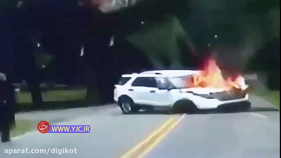 نجات معجزه آسای سرنشینان خودرو...