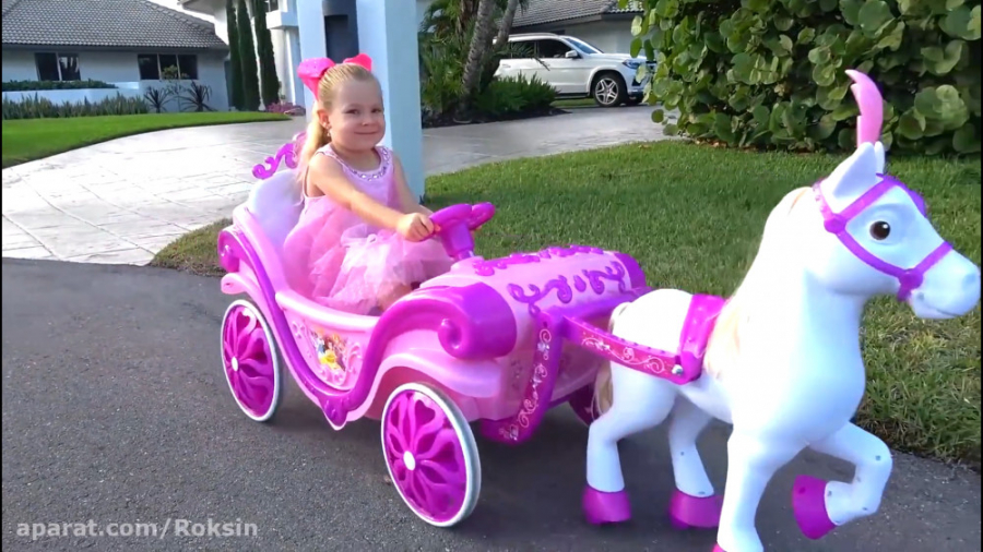 دیانا در جستجوی اسباب بازی ها...