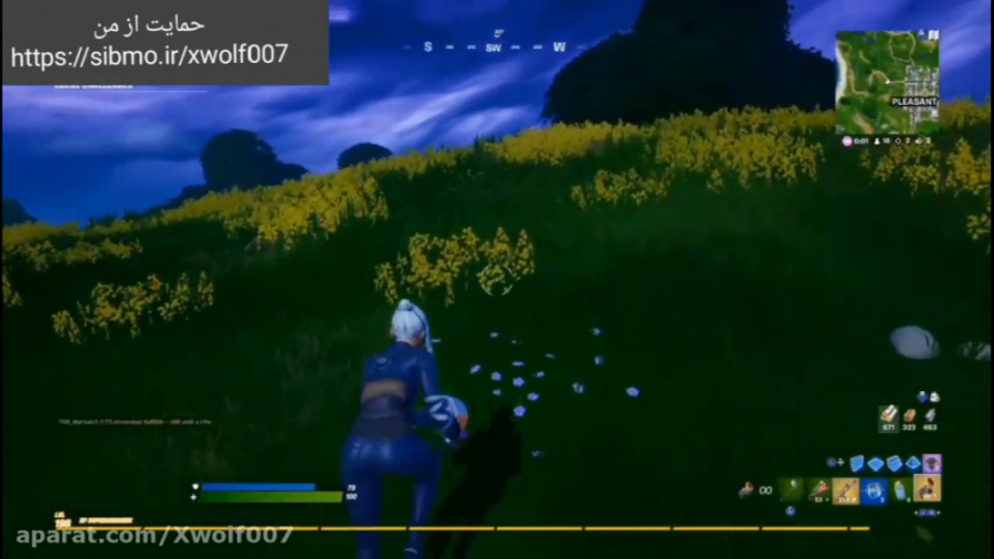 گیم پلی بازی فورتنایت من خیلی...