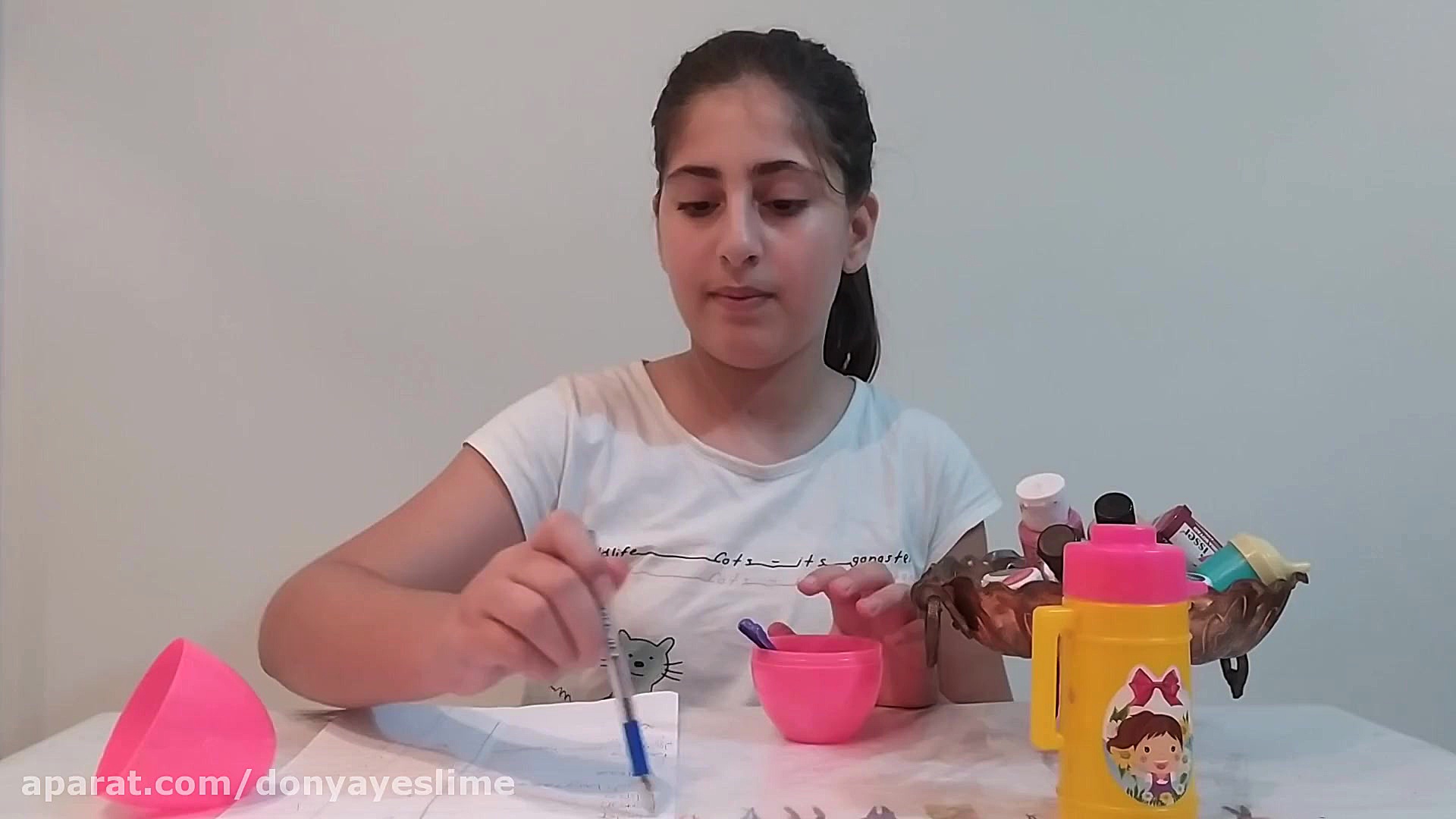 اسلایم صورتی