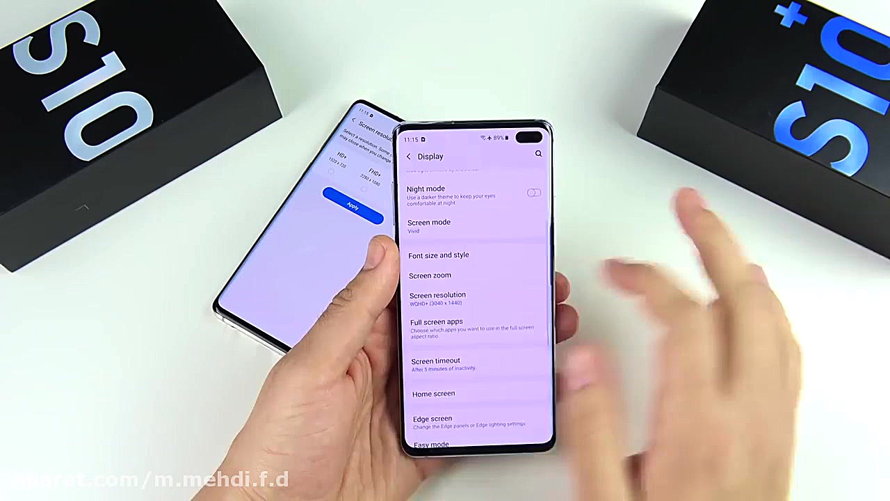 سامسونگ گلکسی s10 یا s10 plus،...