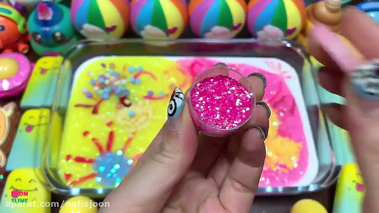 ♡ قاطی کردن اسلایم ♡
