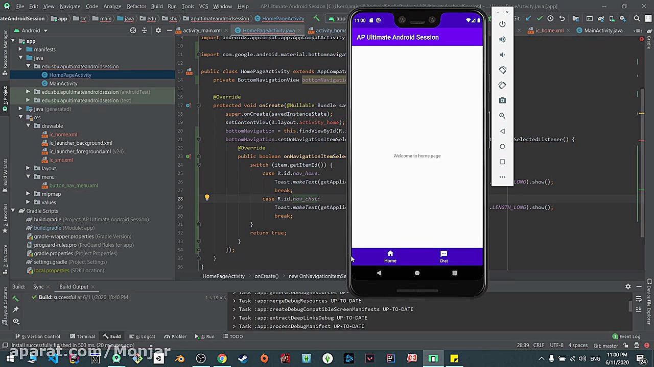ورکشاپ اندروید  قسمت 3