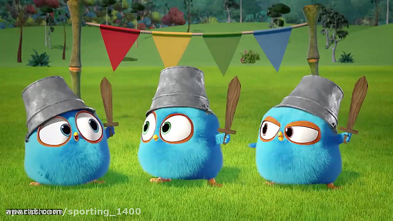 کارتون پرندگان خشمگین جنگجو