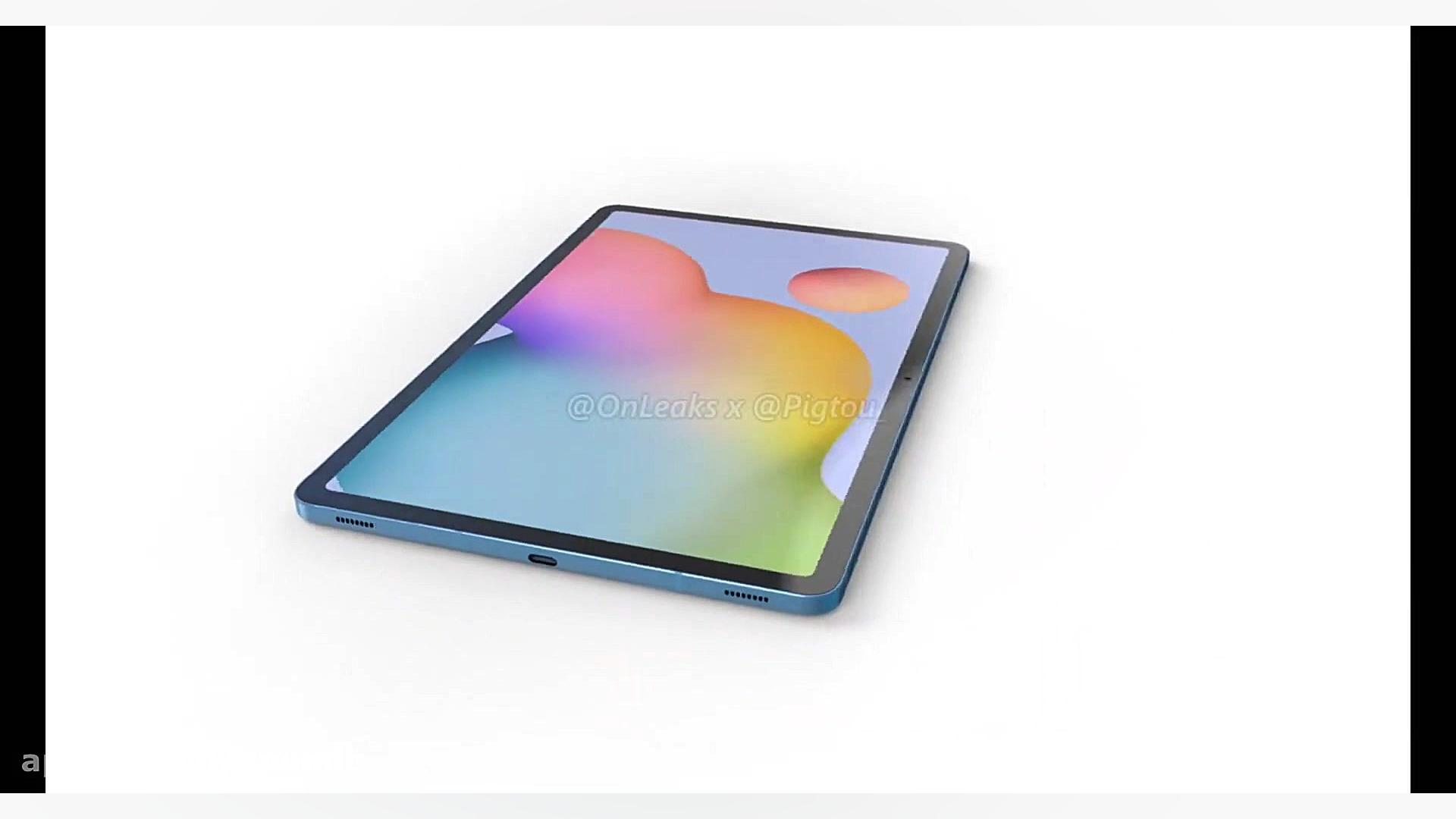 رندر ۳۶۰ درجه گلکسی تب S7 سامس...