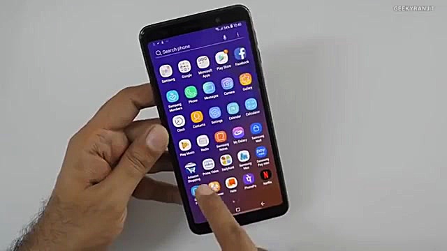 سامسونگ کهکشان a7 سه گانه راه...