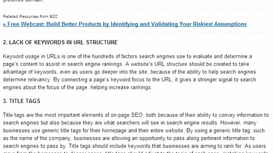 10 اشتباه متداول در سئو