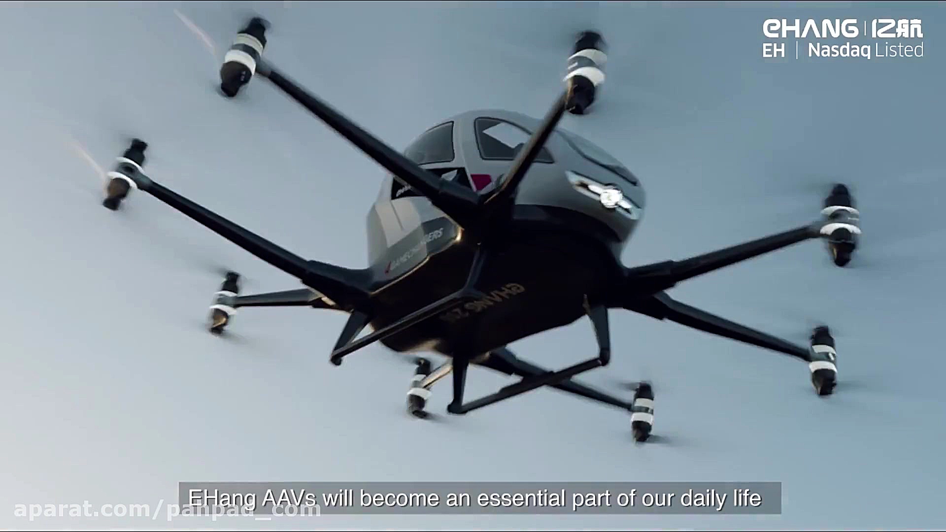 وسایل هوایی خودکنترل  Ehang 18...