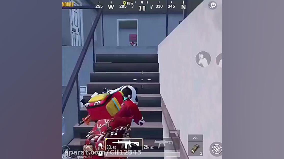 لحظه عجیب در پابجی موبایل