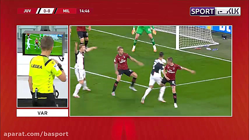 خلاصه بازی یوونتوس 0 0 میلان
