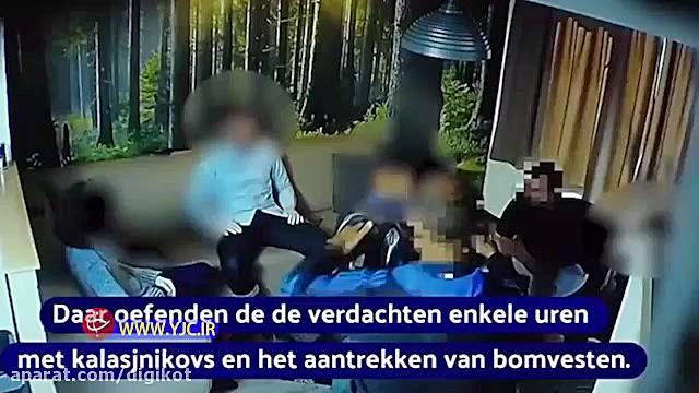 فیلم منتشر شده از انهدام یک گر...