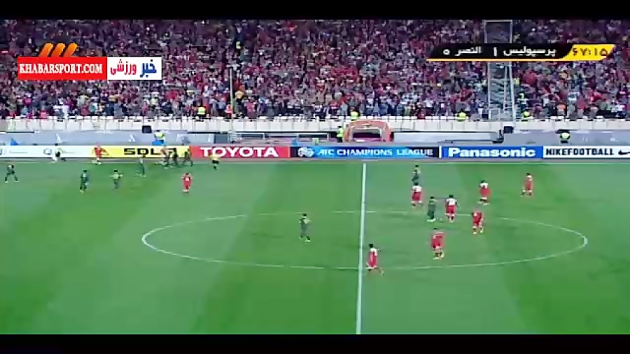 درگیری شدید در بازی پرسپولیس ا...