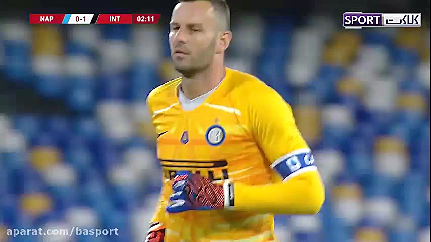 گل زیبای اریکسن به ناپولی از ر...