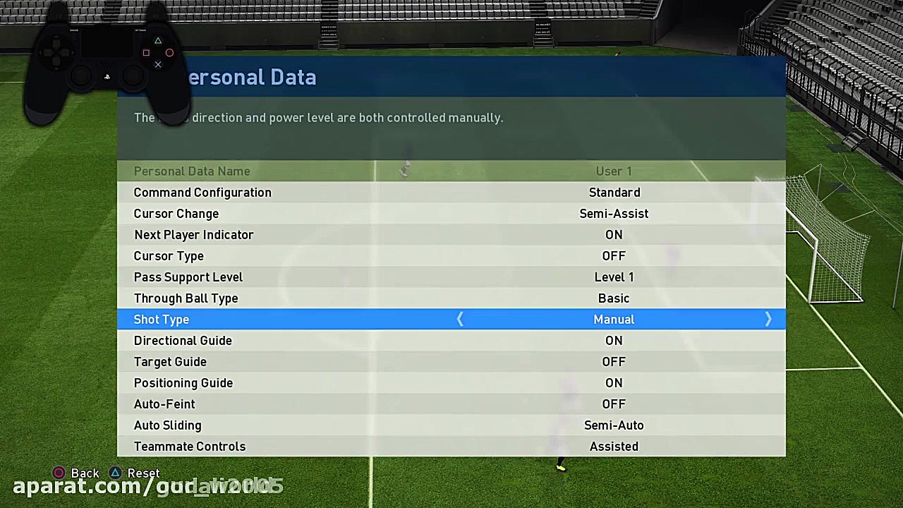 اموزش pes2020 : شوت و گل زدن 2...