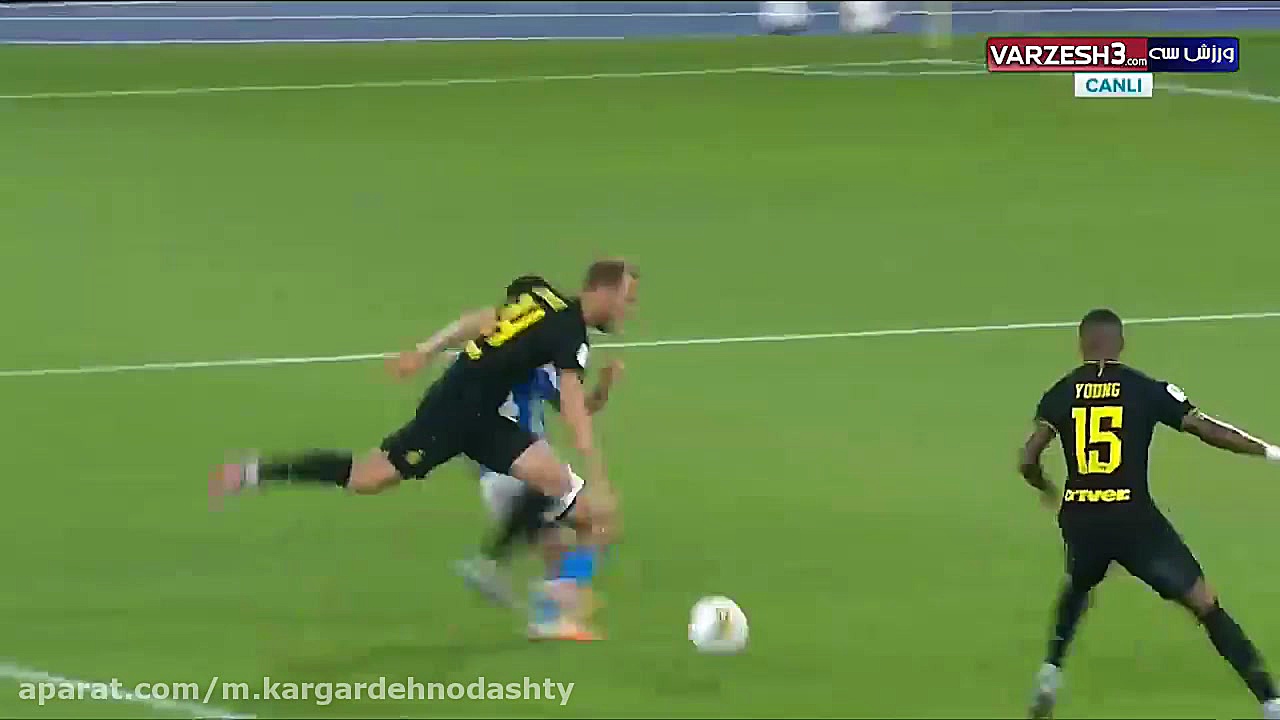 گل اول ناپولی به اینتر با شروع...