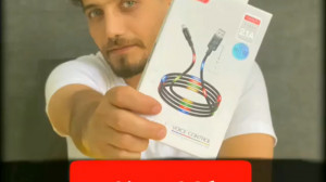 آنباکس و بررسی کابل شارژ رقص ن...