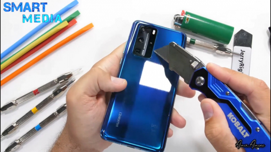 تست مقاومت هواوی P40 Pro دوبله...