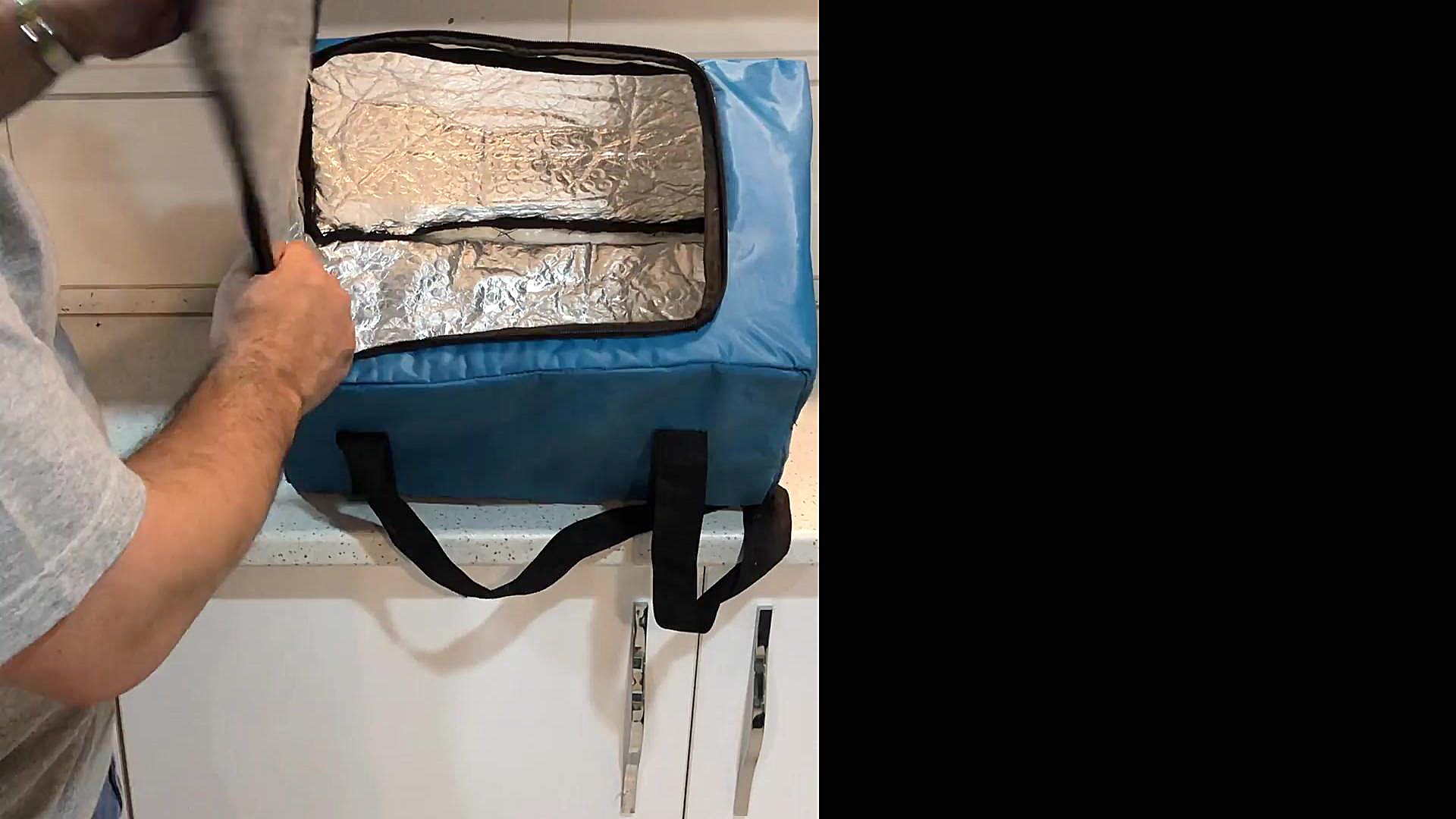 کیف حمل سرد بالایه داخلی آلومی...