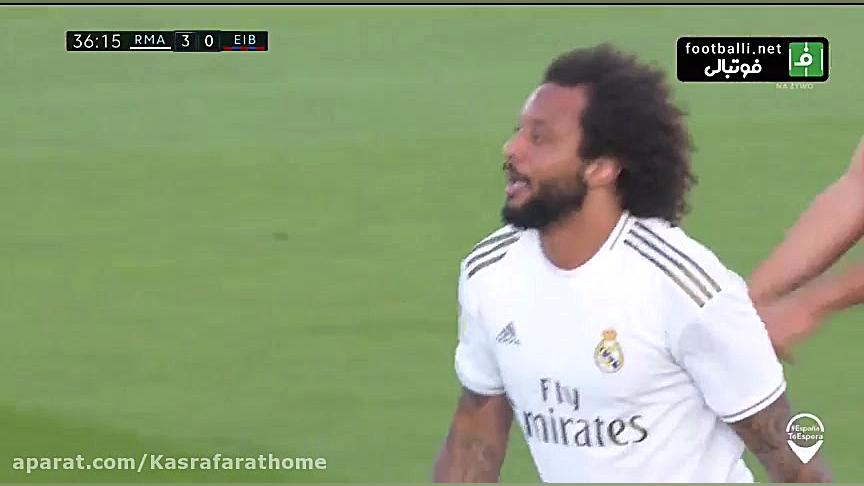 خلاصه بازی رئال مادرید و ایبار