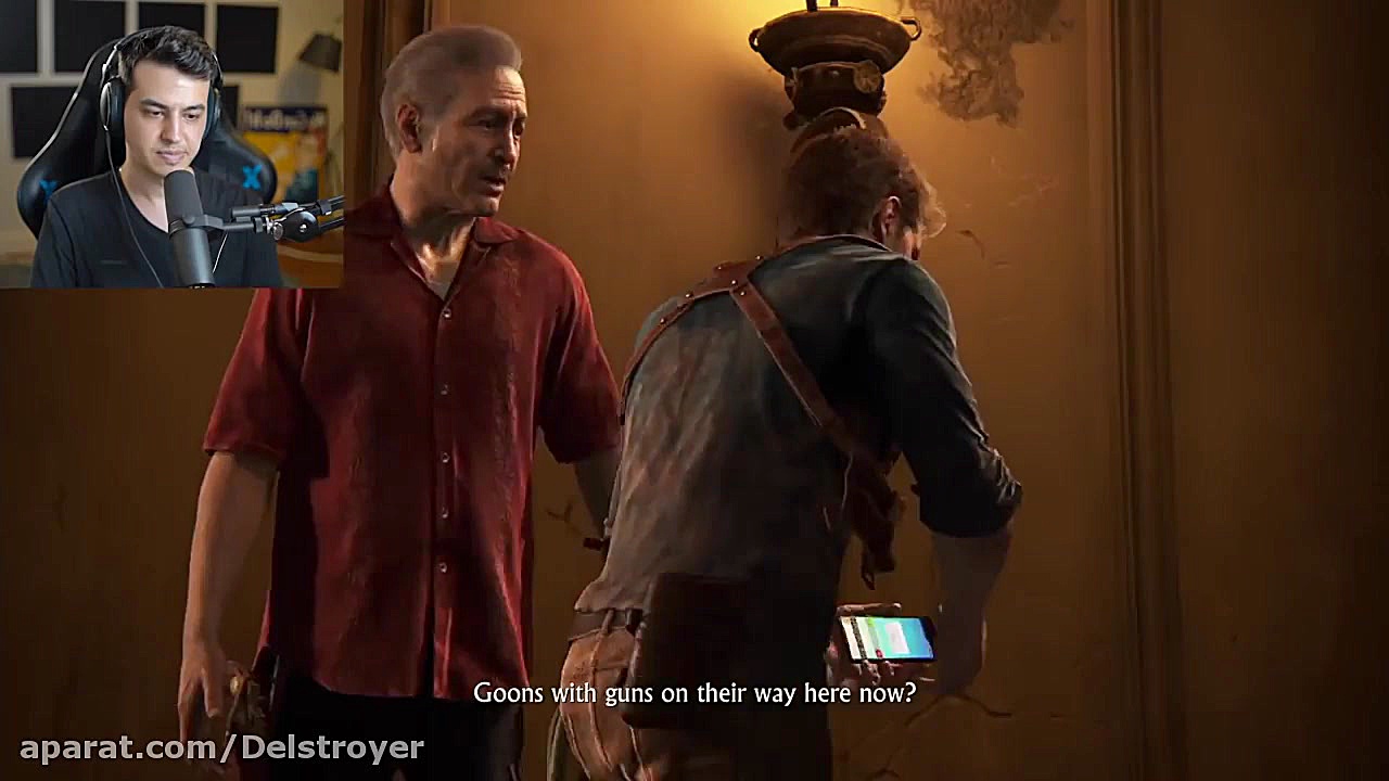 بازی Uncharted 4 با آریا کئوکس...