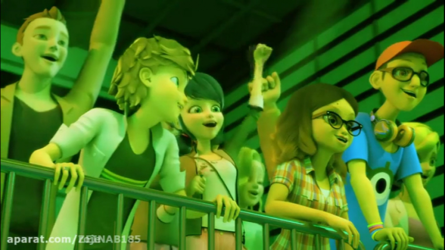 کارتون دخترکفشدوزکی و گربه سیا...