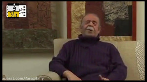 محمدعلی کشاورز در کنار مادر