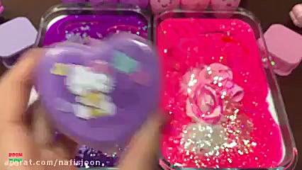 مخلوط کردن اسلایم و لوازم آرای...