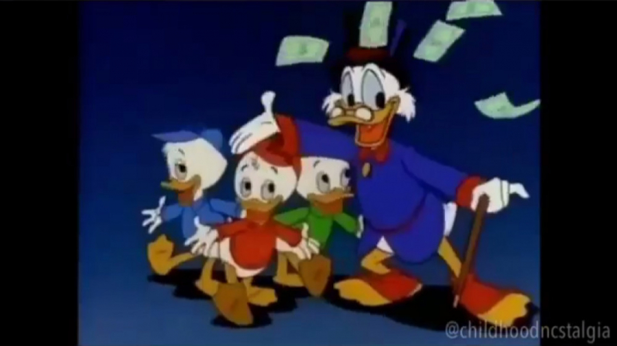 کارتون ماجراهای داک قدیمی(duck...