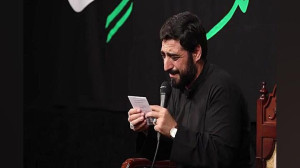 آسمون چشمام همرنگ پاییزه روضه...