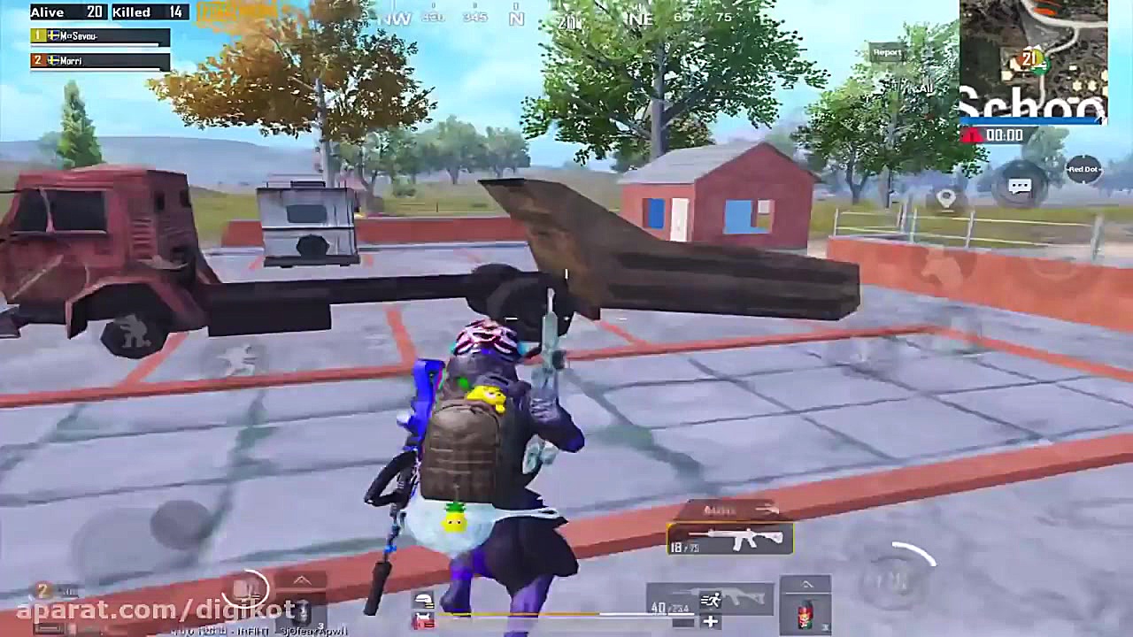 گیم پلی پابجی موبایل  PUBG MOB...