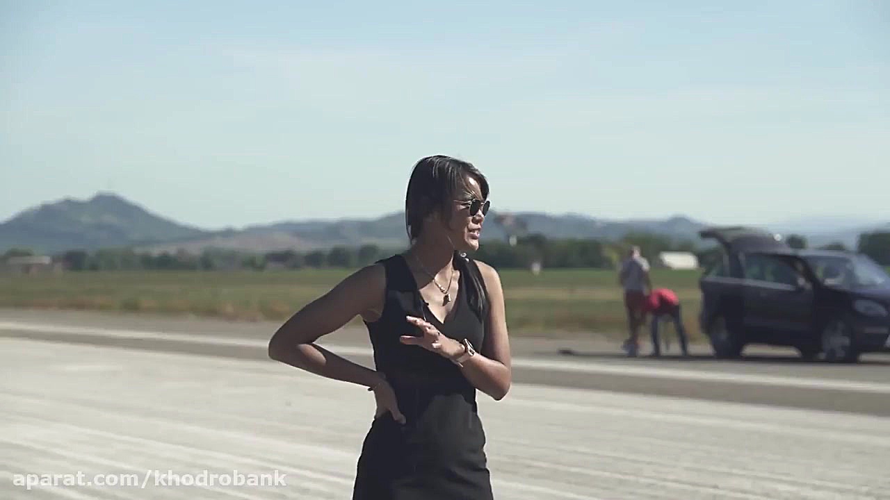 درگ تسلا مدل اس P100D با فراری...