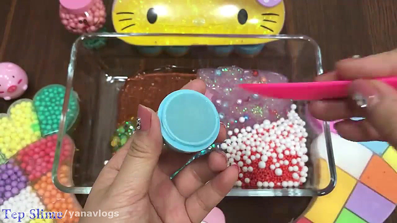 اسلایم گلیتر تخم مرغی