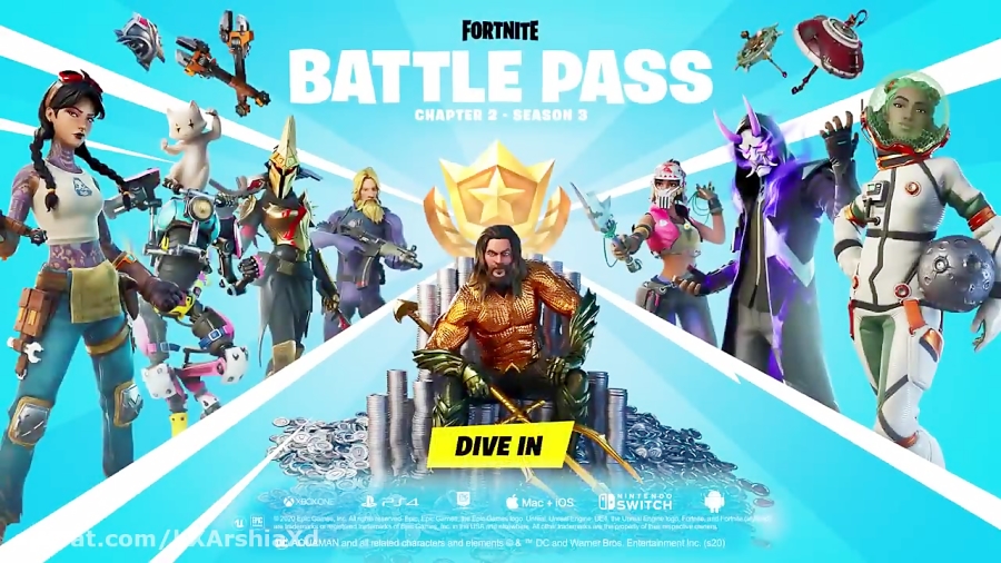 تریلر بتل پس بازی فورتنایت چپت...