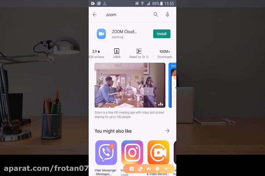 طریقه نصب برنامه زوم و توضیح ک...