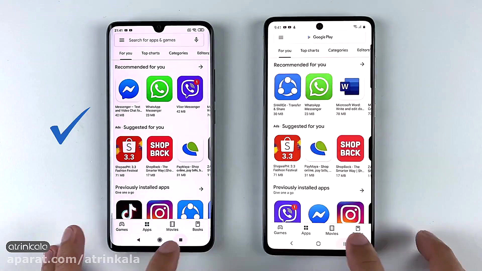 مقایسه سرعت عملکرد گوشی های گل...